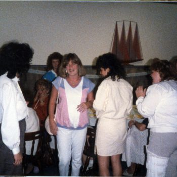 Lorraine Hawks, Joanie Cupo, Fran Vassilatos Elmer, Regina Vassilatos