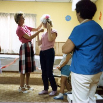 Marion Tracey, Trudy Hawks Farrell, Helen Tracey