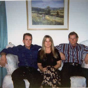 Robby Hawks, Lorraine Hawks and Georgie Hawks