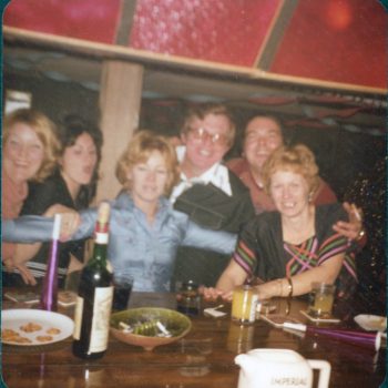 Marion Tracey, Cathy Capriotti, Pat Hawks, unknown, Alan Vanderbeck, unknown