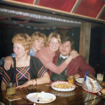 unknown, Pat Hawks, Marion Tracey, Walter Tracey