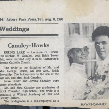 Lorraine Hawks, Mike Canaley